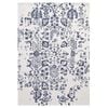 Designer Handmade Wool Rug-Erase 6276-Ivory/Grey-110x160cm