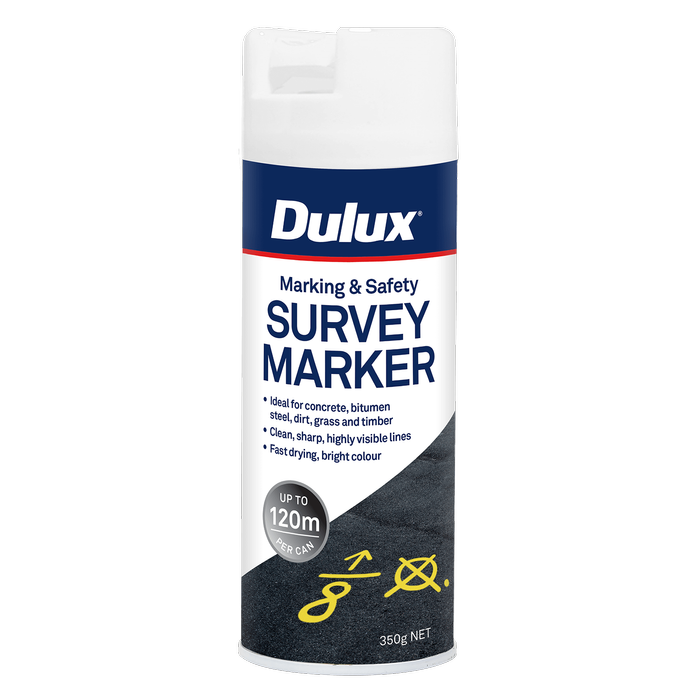 Dulux 350g White Survey Marker