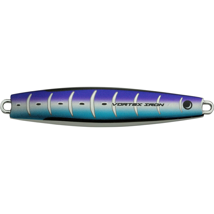 Samaki Vortex Iron 90g Metal Casting Fishing Jig Blue Purple