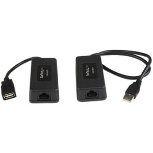 Startech.com 1 Port Usb Over Cat5 / Cat6 Ethernet Extender - Up To 131ft (40m) - 1 X Usb - 40 M Extended Range - Plastic