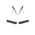 Genuine Ilve 900mm Oven Door Hinges Assembly With Supports A/028/45KIT