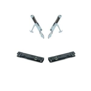 900mm Oven Door Hinges Assembly With Supports A/028/45kit. Suits Ilve