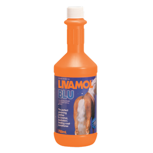 Iah Livamol Blu Colour Brightener & Whitener For Horses Cattle & Dogs 5l