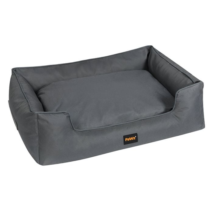 Pawz Soft Plush Dog Bed X-Large Grey