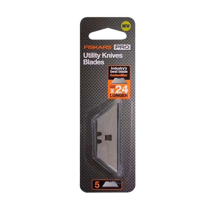 Fiskars Pro CarbonMax Utility Knives Blades - 5 Pack