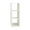 Costway 3-Tier Storage Bookcase Open Display Shelf White