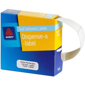 Avery Self-Adhesive Labels (White) (13x36mm 700 Pieces)