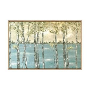 Artey | Last Summer - Framed Canvas - Natural Frame - 110 x 165cm