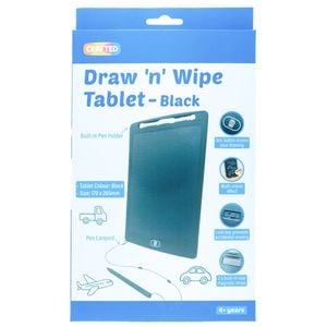 Crafted Black Draw 'N' Wipe Tablet