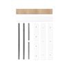 Kaboodle 600mm Hazelnut V Tall Oven Tower Pack