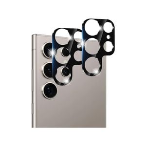 2 Pack MEZON Samsung Galaxy S24 Ultra (6.8") Full Cover Camera Lens Tempered Glass