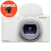 Sony ZV-1 II Vlog Camera - White