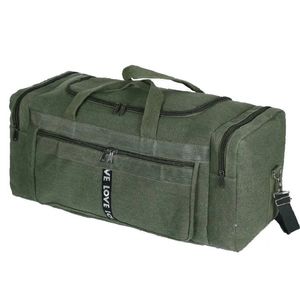 Lifebay Waterproof Canvas Duffel Bag Travel Sports Green