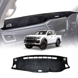 Dash Mat for ISUZU D-MAX DMAX Dual Cab 2020-Onwards Non-Slip Microfiber Pad Cover Interior