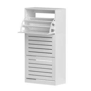 Artiss 3 Tier Shoe Rack Storage Cabinet