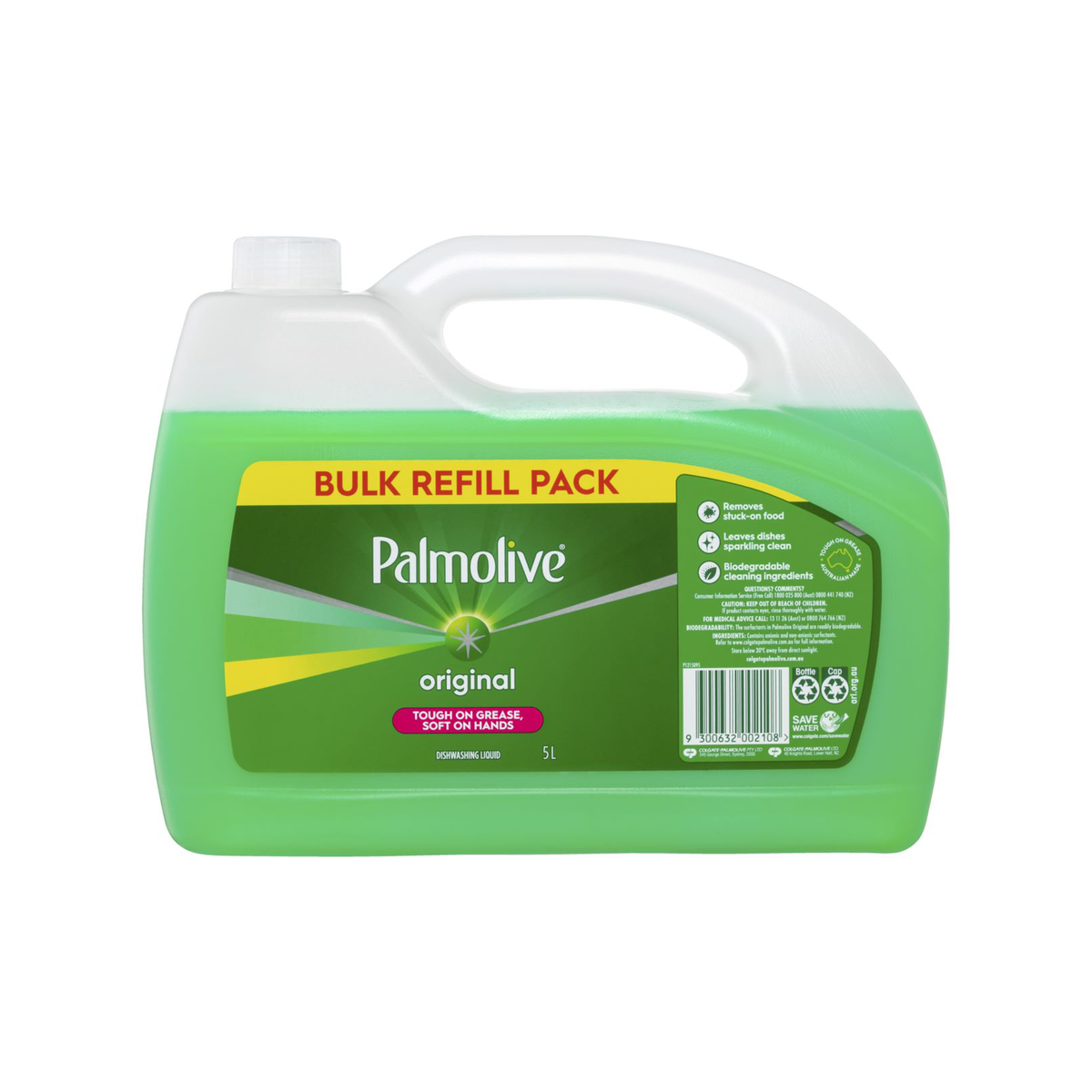 Palmolive 5L Original Dishwashing Liquid Bunnings Australia
