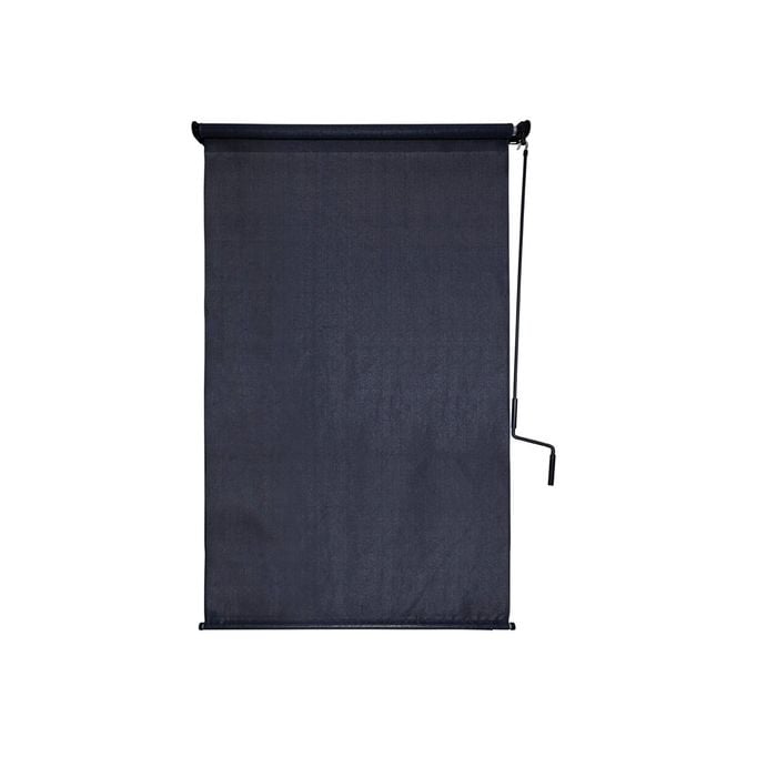 Coolaroo 1.5 x 2.4m Graphite Crank Operated Outdoor Blind