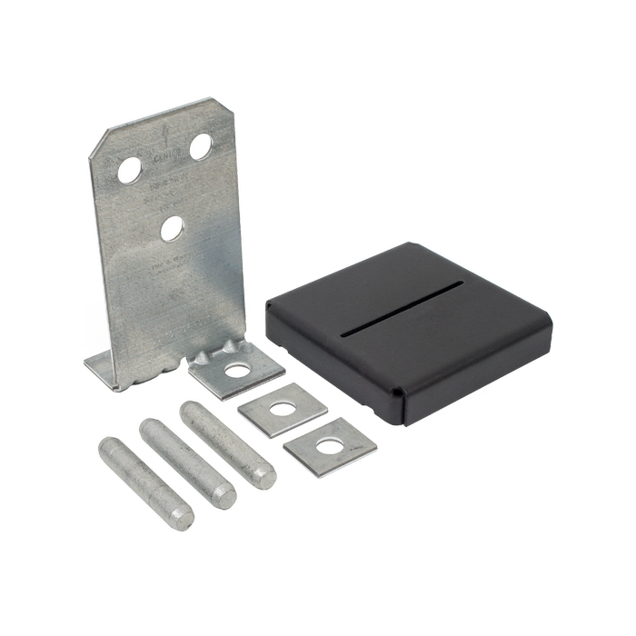 Simpson Strong-Tie Concealed Post Base - Suits 115 To 125mm Square Posts