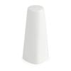 Olympia Lumina Pepper Shakers Fine China White 100mm Pack Of 6