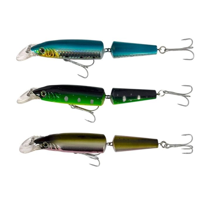 Forceten Outback Wobbler 14 Fishing Lure – 3 Pack Assorted Colours