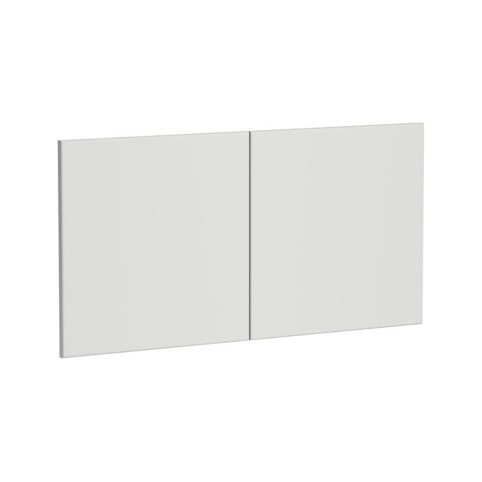 Kaboodle 1000mm Sesame Salt Modern Fridge Cabinet Doors - 2 Pack