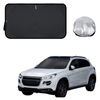 Front Windscreen Sun Shade for Peugeot 4008 SUV 2012 - 2017 - Standard 150 x 85 cm - Black