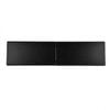 Ufurniture 80cm Dual Monitor Stand Riser With Led Laptop Organizer Shelf With Adjustable Acrylic Legs Black