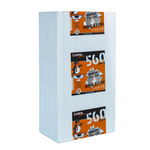 Expol 1200 x 560 x 60mm R1.4 White Underfloor Insulation - 9 Pack