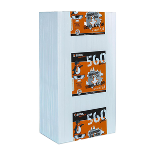 Expol 1200 x 560 x 60mm R1.4 White Underfloor Insulation - 9 Pack