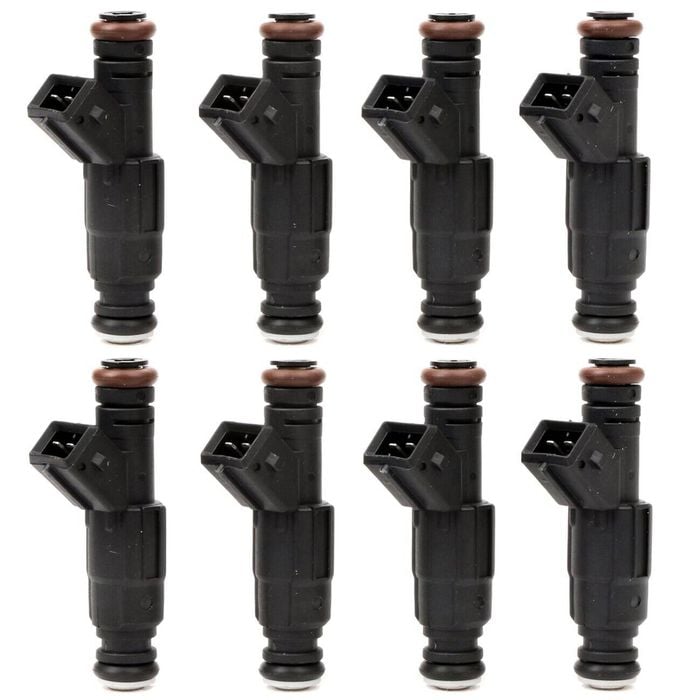 Topaz 8pc 650cc 60lb Fuel Injector For Ford Ba Bf Xr6 Ea-el Fi114961 107961 Ev1