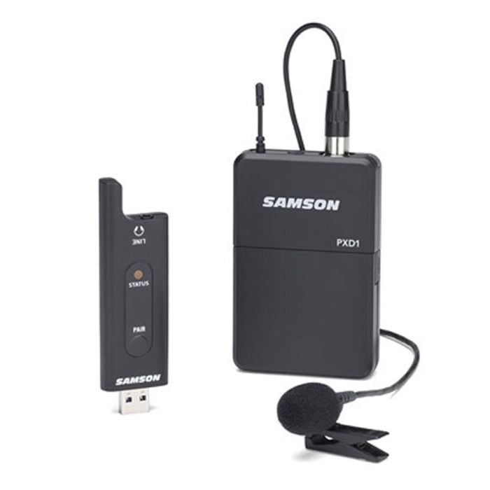 USB Digital Wireless Lapel System w Monitoring