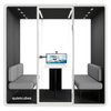 QuietCubes 4 Person Office Pod White