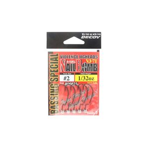 Decoy VJ71 Nail Bomb Weedless Fishing Jighead 1/32oz 2