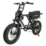Burzerk Genesis Electric Bike – Charcoal Ashes