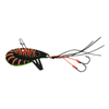 Profishent Vixen Blade 39mm Fishing Lure Matt Black Orange Chart