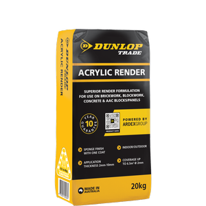 Dunlop 20kg Multipurpose Acrylic Render