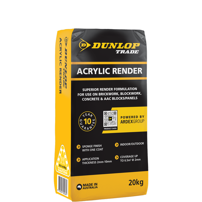 Dunlop 20kg Multipurpose Acrylic Render
