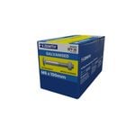 ZENITH M6 x 100mm Hot Dip Galvanised Cup Head Bolts & Nuts - 25 Pack