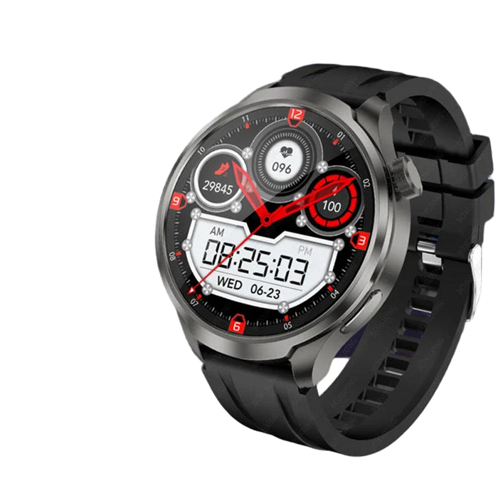 Gps Fitness Smart Watch Black