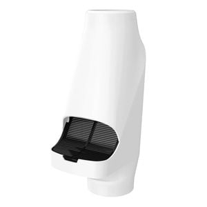Marley White Downpipe Curve Leaf Diverter
