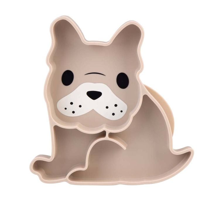 Melii Luxe Divided Silicone Suction Plate - Bulldog