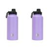 2pk Annabel Trends Watermate 950ml Stainless Steel Bottle Gelato Purple