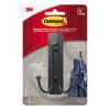 Command Matte Black Large Double Hook - 1 Pack