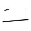 Lexi Lighting Maisie Large LED Pendant Light Matt Black Aluminium 45W Dimmable
