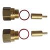 Kinetic 25mm Wall Tap Spindle Extender - 2 Pack