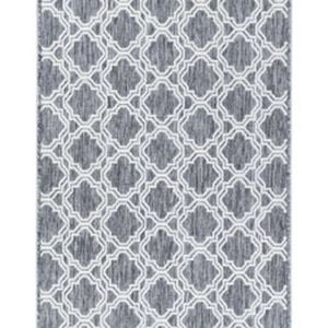 Long Island 9892 Gu6e 80x400 Grey Cream Runner