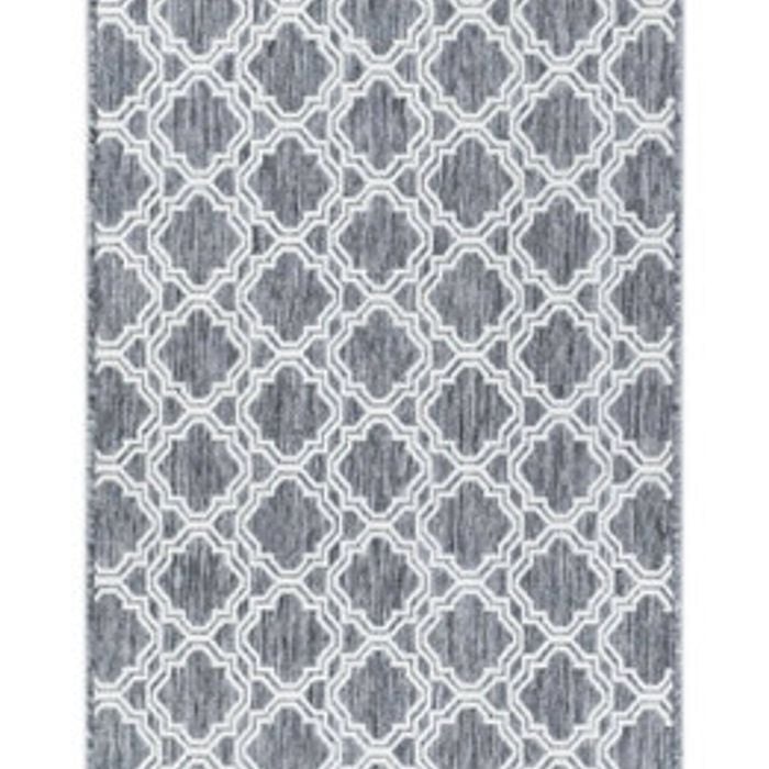 Long Island 9892 Gu6e 80x400 Grey Cream Runner