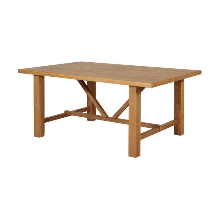 1825 Interiors Vintage Dining Table Reclaimed Timber Rustic Natural Finish
