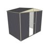 Build-a-Shed 2.3 x 1.5 x 2.3m Front Gable Single Sliding Door Shed - Grey