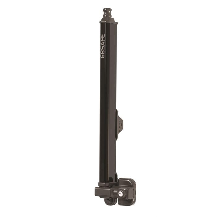 ProtectorAl G8Safe Black Top Pull Key Lockable Pool Gate Latch